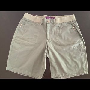 Gloria Vanderbilt Size 12 Shorts Grayish